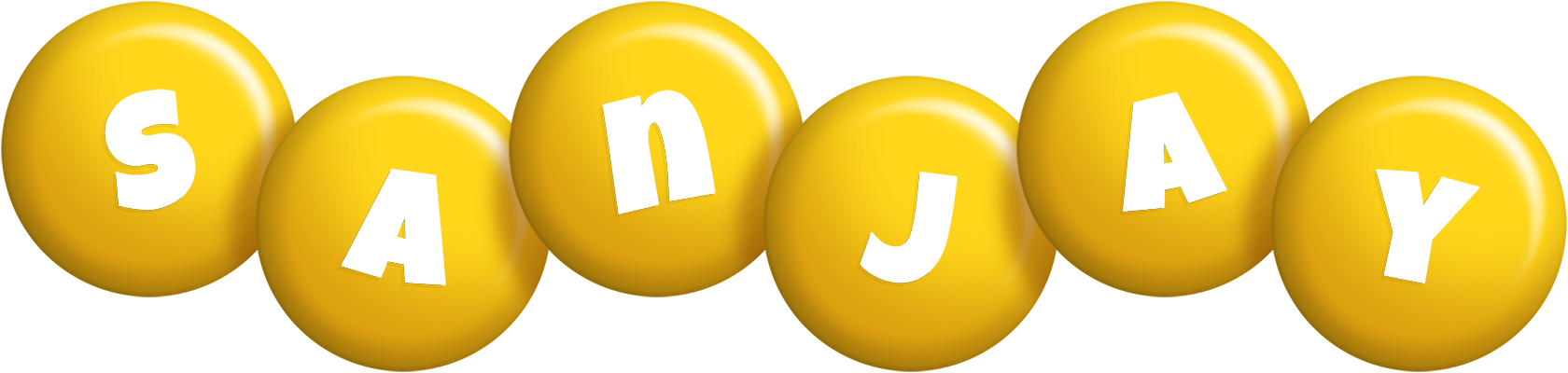 Sanjay candy-yellow logo