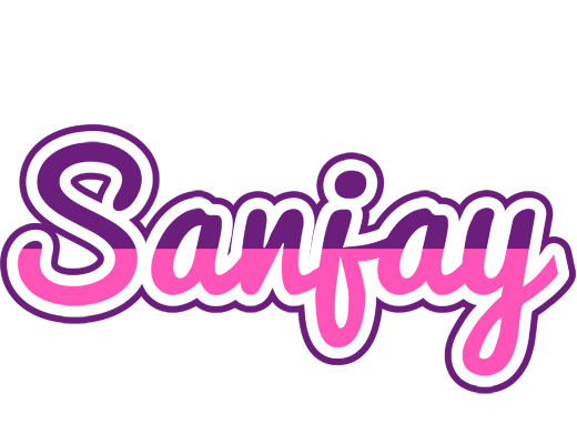 Sanjay cheerful logo