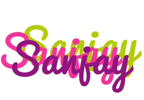 Sanjay flowers logo