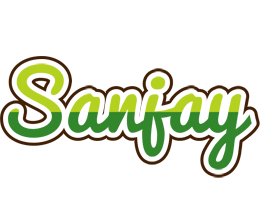Sanjay golfing logo