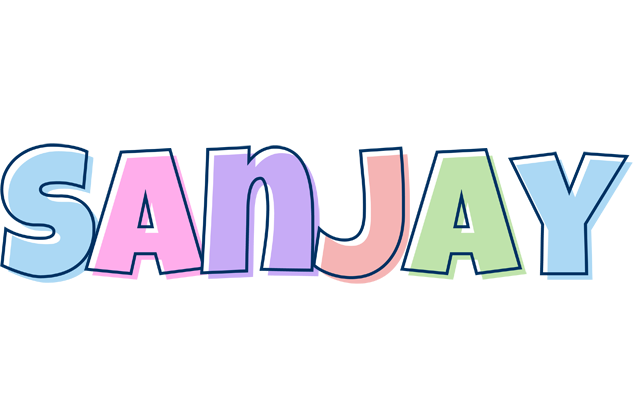 Sanjay pastel logo