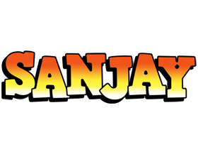 Sanjay sunset logo