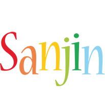 Sanjin birthday logo