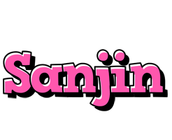 Sanjin girlish logo