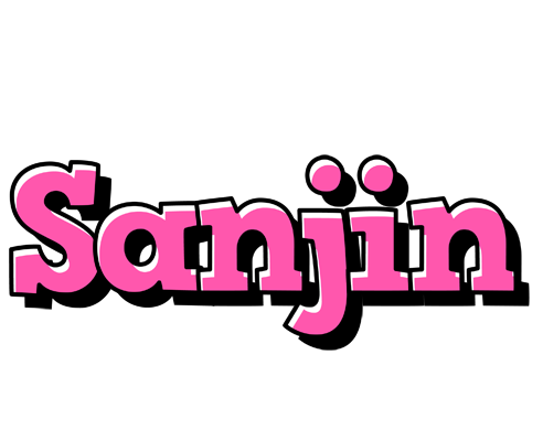 Sanjin girlish logo