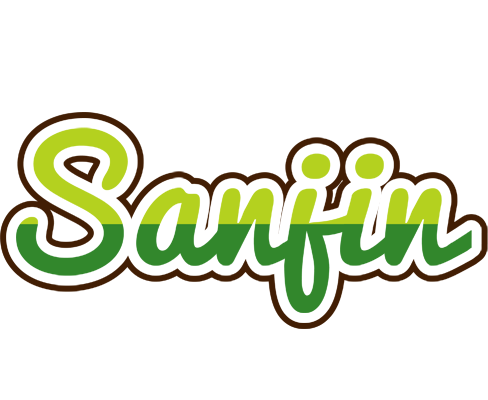 Sanjin golfing logo