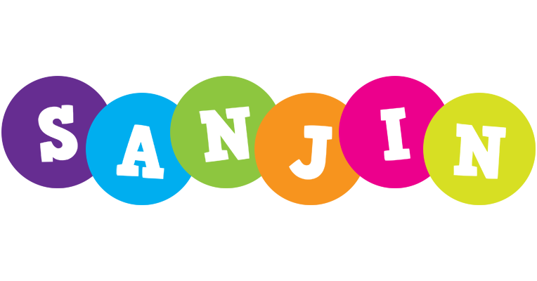 Sanjin happy logo