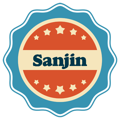 Sanjin labels logo