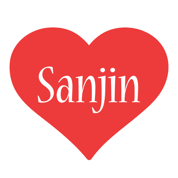Sanjin love logo