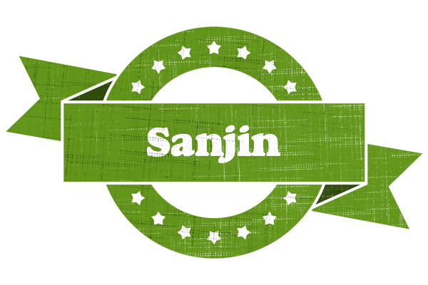 Sanjin natural logo