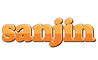 Sanjin orange logo