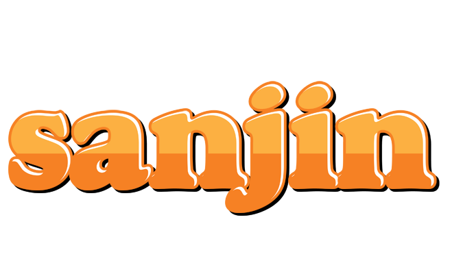 Sanjin orange logo