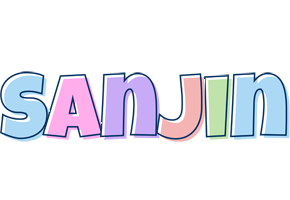 Sanjin pastel logo