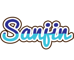 Sanjin raining logo