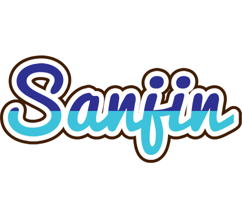 Sanjin raining logo