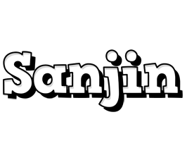 Sanjin snowing logo