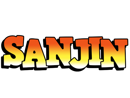 Sanjin sunset logo