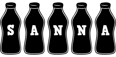 Sanna bottle logo