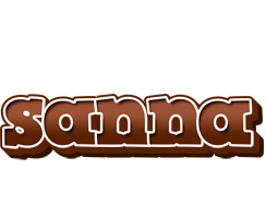 Sanna brownie logo