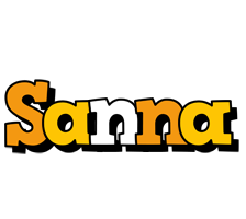 Sanna cartoon logo