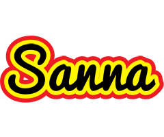 Sanna flaming logo