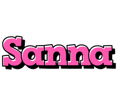 Sanna girlish logo