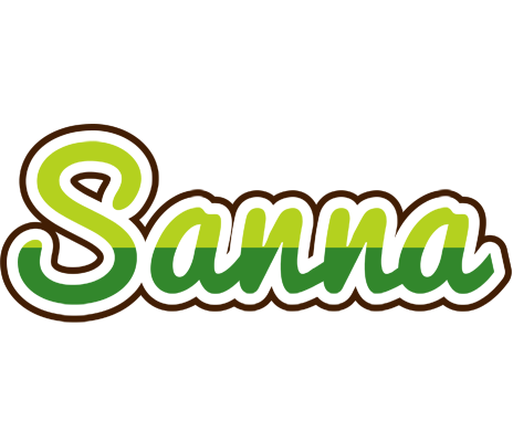 Sanna golfing logo