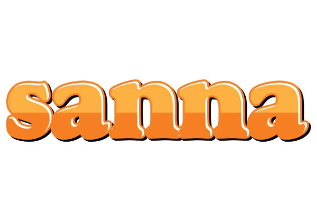 Sanna orange logo