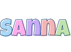 Sanna pastel logo
