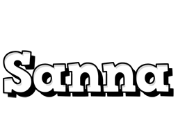 Sanna snowing logo