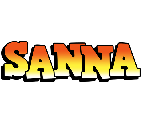 Sanna sunset logo