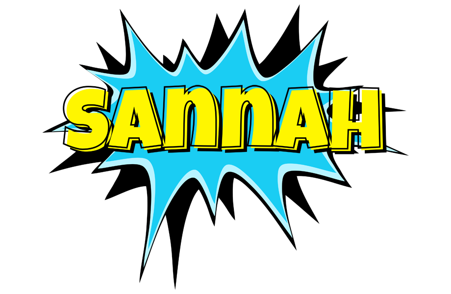 Sannah amazing logo