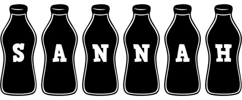 Sannah bottle logo