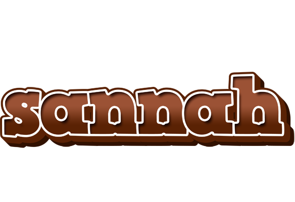 Sannah brownie logo