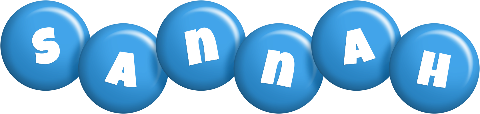 Sannah candy-blue logo
