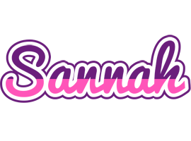 Sannah cheerful logo