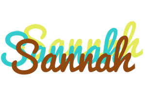 Sannah cupcake logo