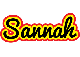 Sannah flaming logo