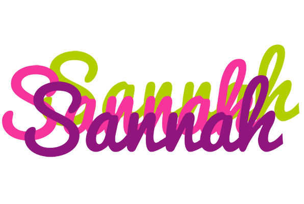 Sannah flowers logo
