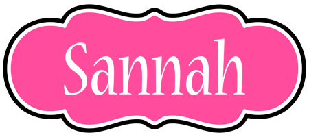 Sannah invitation logo