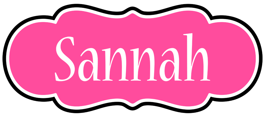 Sannah invitation logo