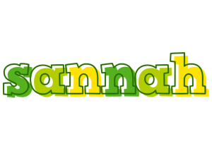 Sannah juice logo