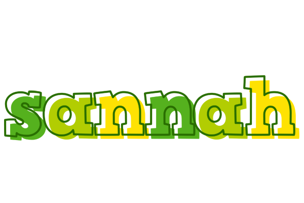 Sannah juice logo