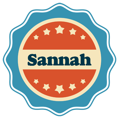 Sannah labels logo