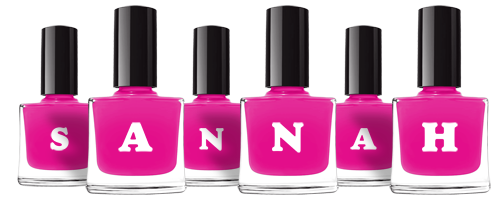 Sannah nails logo