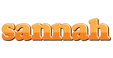 Sannah orange logo