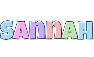 Sannah pastel logo