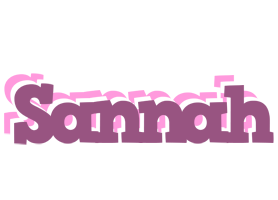 Sannah relaxing logo