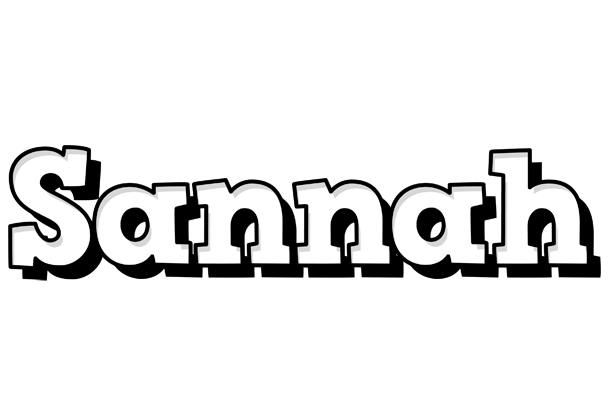 Sannah snowing logo
