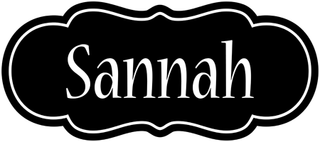 Sannah welcome logo